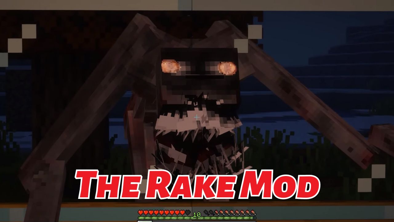 The Rake Mod (1.21.1, 1.20.4) – Quái vật sẽ săn lùng bạn khắp nơi